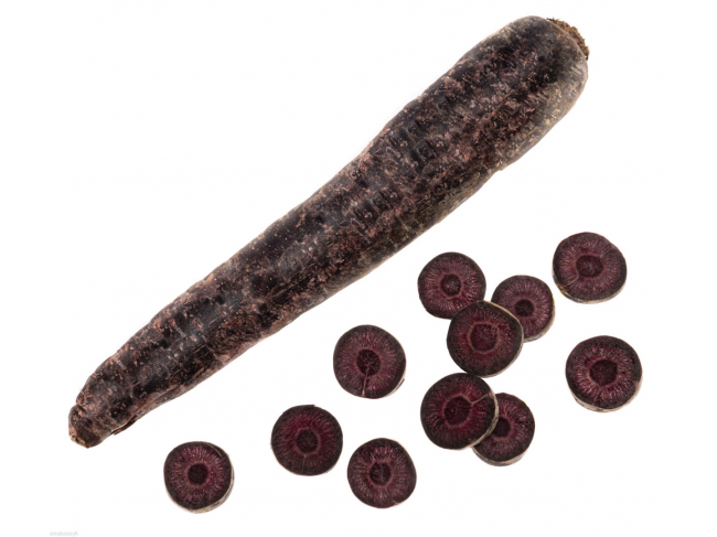 Marchew fioletowa, chroni przed wolnymi rodnikami, zmniejsza cholesterol