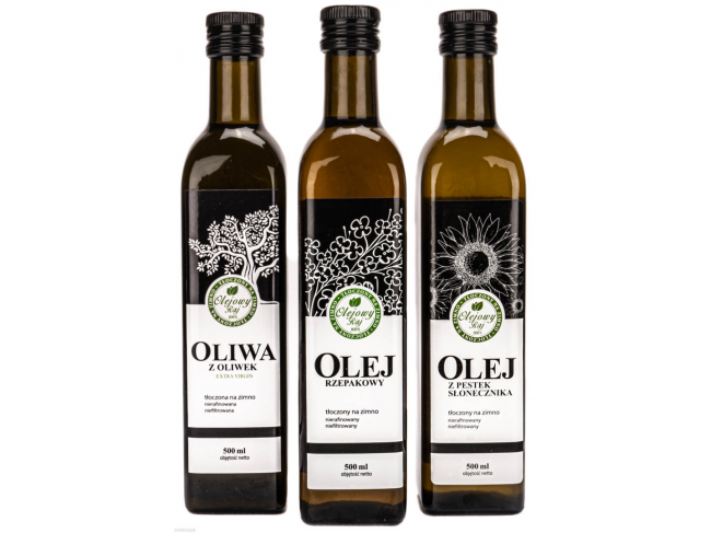 Olej rzepakowy, obniża cholesterol, dba o wysoką kondycję skóry, bogaty w antyoksydanty