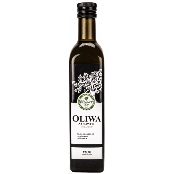 Oliwa z oliwek, tłoczona na zimno, zawiera witaminę E, zakupy internetowe