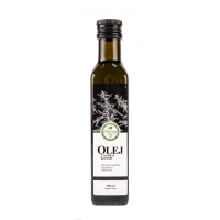Olej z nasion konopi, w 100% naturalny, bogaty w kwasy omega, z orzechową nutą w smaku