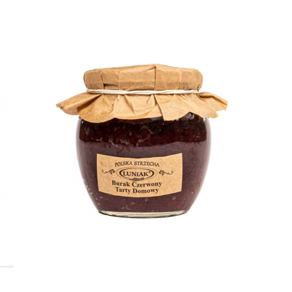 Burak tarty w słoiku, zdrowy , smaczny idealny do niedzielnego obiadu, naturalne składniki