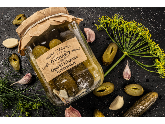 Ogórki kiszone, niskokaloryczne, naturalny probiotyk, zdrowe, smaczne, tradycyjna receptura