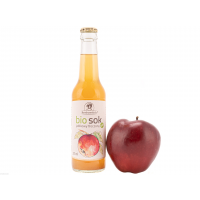 Bio sok jabłkowy tłoczony, zdrowy, naturalny, bez konserwantów, pomaga w odchudzaniu