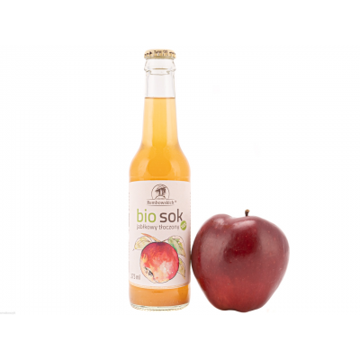 Bio sok jabłkowy tłoczony, zdrowy, naturalny, bez konserwantów, pomaga w odchudzaniu