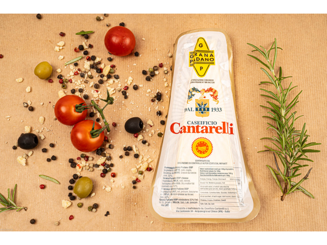Ser Grana padano, z niepasteryzowanego mleka krowiego, twardy, do pizzy, zapiekanek, spaghetti