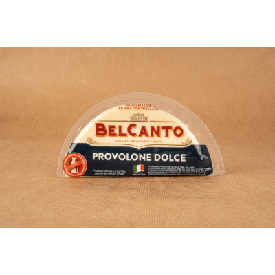 Ser Belcanto Provolone Dolce, włoski ser, łagodny i lekko słodki, półtwardy