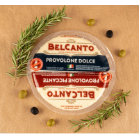 Ser Provolone Dolce produkowany jest we Włoszech, z mleka bawolego, pasteryzowanego