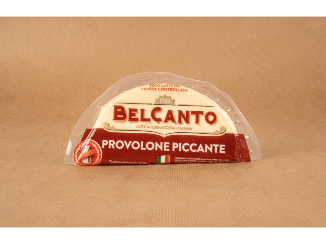 Ser Belcanto Provolone piccante oryginalny włoski ser, pikantny, lekko słony, dojrzewa około 4 miesięcy