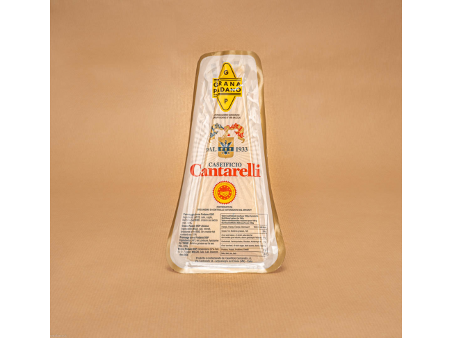 Ser Grana padano Cantarelli, doskonały, podkreśla smak i aromat dań z pomidorami