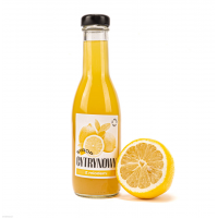 Syrop cytrynowy, z miodem, bogaty w witaminy, wzmacnia odporność, osad jest zjawiskiem naturalnym
