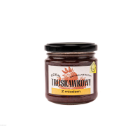 Dżem truskawkowy z miodem, wspaniały do naleśników, naturalnie słodki, aromatyczny