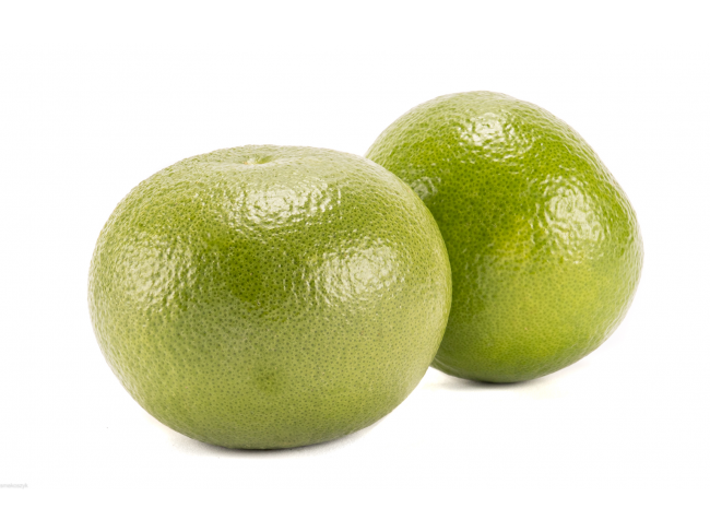 Grapefruit zielony sweetie, gatunek grejpfruta pochodzący z Izraela, jest zielony i słodki