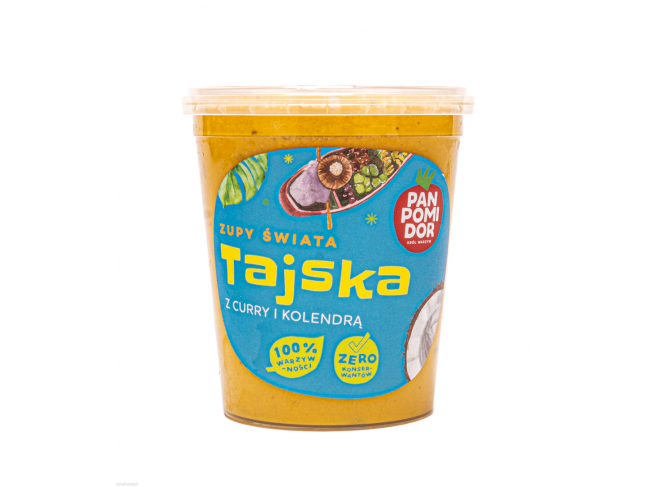 Zupa tajska, zupa świata, egzotyczna, aromatyczna, na szybki obiad