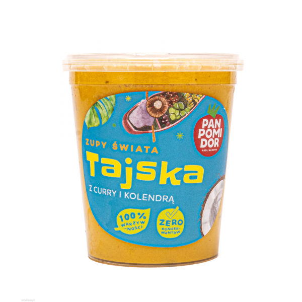 Zupa tajska, zupa świata, egzotyczna, aromatyczna, na szybki obiad