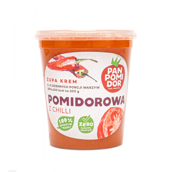 Zupa krem pomidorowy, lekkostrawna, niskokaloryczna, smaczna