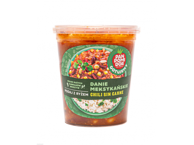 Chili sin carne - czyli wegetariańska wersja chili con carne.