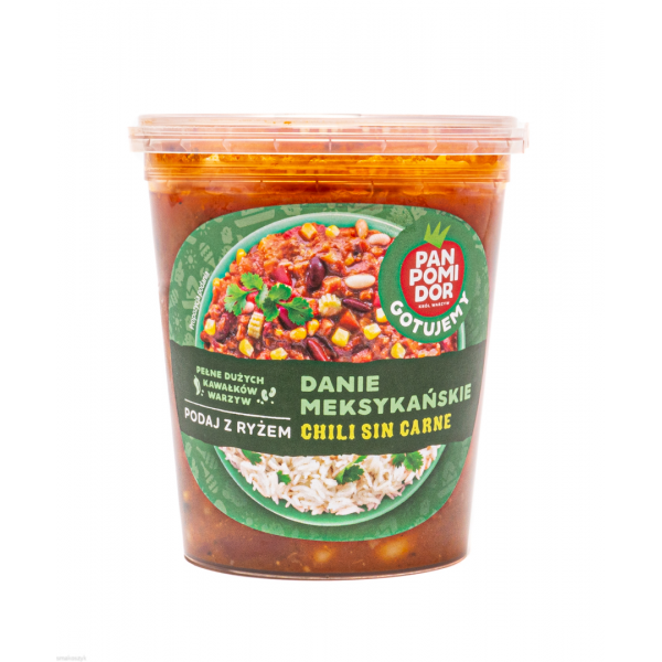 Chili sin carne - czyli wegetariańska wersja chili con carne.