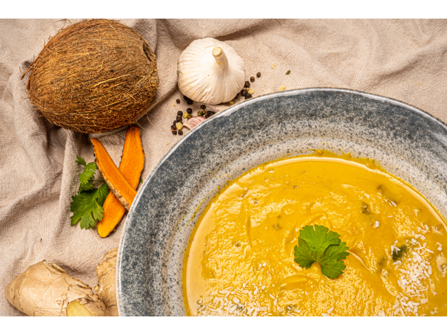 Zupa tajska z carry i kolendrą aromatyczna i rozgrzewająca