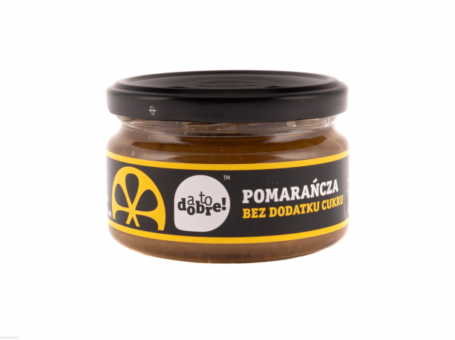 Pomarańcza, bez dodatku cukru, aromatyczna, cytrusowa, słodka