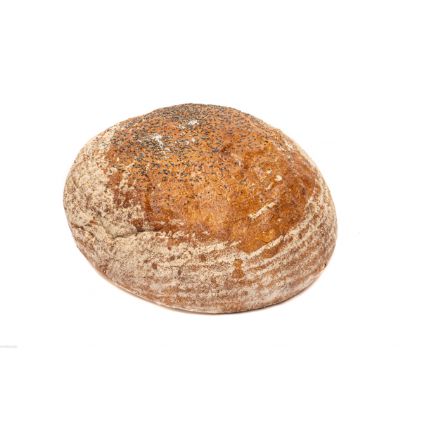Chleb pszenno-żytni, okrągły, pachnący, świeży, na pyszne kanapki