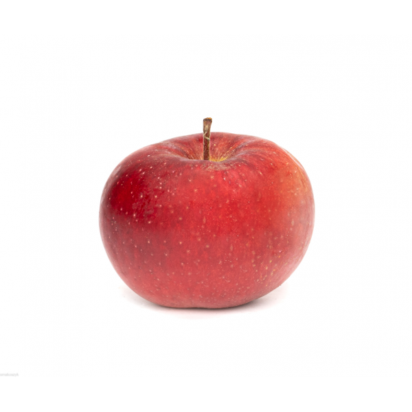 Jabłko Lobo, zielonożółta skórka z czerwonym rumieńcem, słodkie, soczyste