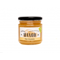 Dżem mango, naturalnie słodki, na miodzie, smaczny dodatek do twarożku i kanapek