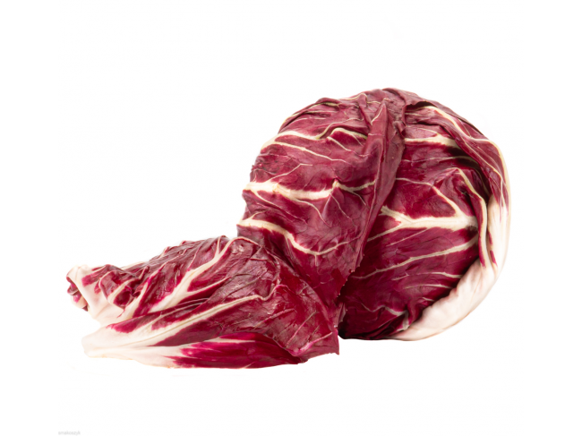 Radicchio, zdrowa, popularna we Włoszech sałata, idealna do przekąsek
