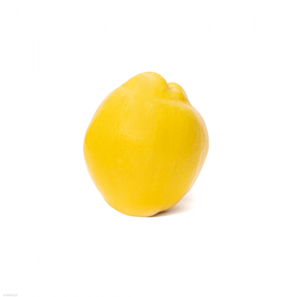 Miąższ owoców pigwy jest twardy i mocno cierpki, aromatyczny, z dużą ilością komórek kamiennych