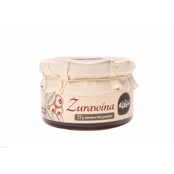 Żurawina ma dużo błonnika, witamin, jest bogata w substancje odżywcze