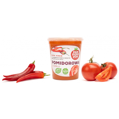 Pomidory, bogate w likopen, główny składnik zupy pomidorowej