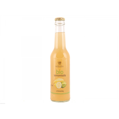 Bio lemoniada z limonką, naturalna, ekologiczna, orzeźwiająca