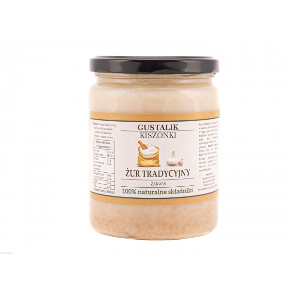 Zakwas na żur do tradycyjnego żuru, barszczu białego oraz barszczu wielkanocnego