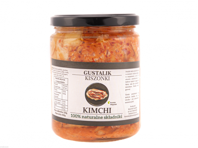 Kimchi, danie kuchni koreańskiej, bogate w błonnik, witaminę C i karoten