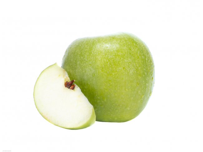 Jabłko Granny Smith, zielone, twarde, soczyste, z witaminami, do kompotu
