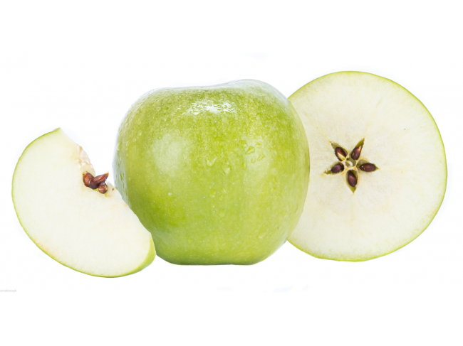 Jabłko zielone Granny Smith, na zdrowie, chrupkie, zapewnia uczucie sytości