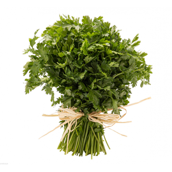 Natka pietruszki odświeża oddech,  zapobiega niedokrwistości, pozytywnie wpływa na stan naskórka oraz narząd wzroku.