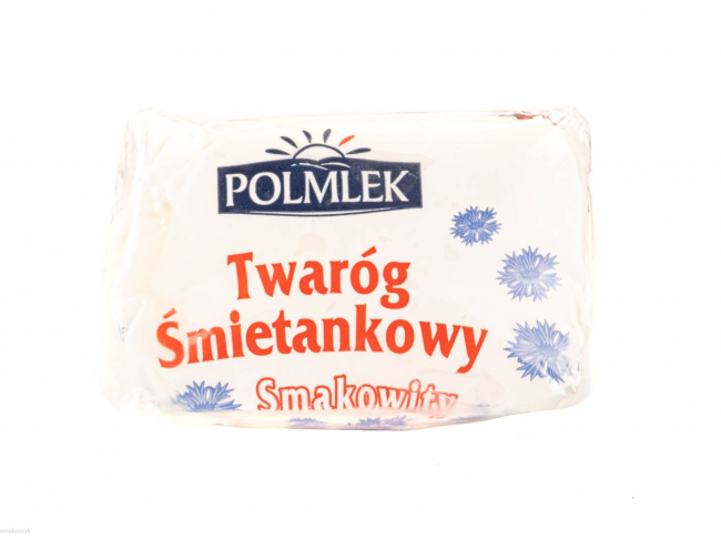 Twaróg śmietankowy, główne źródło białka, doskonały do pieczywa