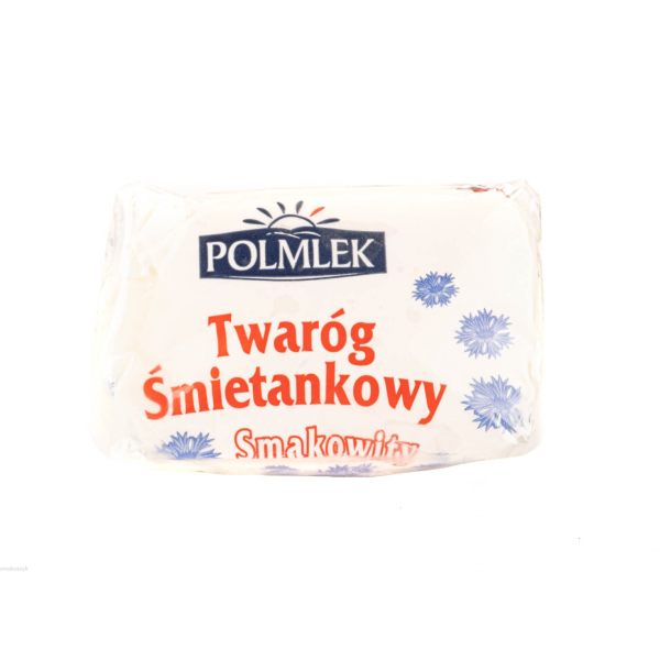 Twaróg śmietankowy, główne źródło białka, doskonały do pieczywa