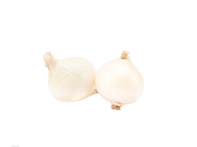Cebula biała, czosnkowa, zdrowa, łagodna, do surówek, sałatek, zapiekanek